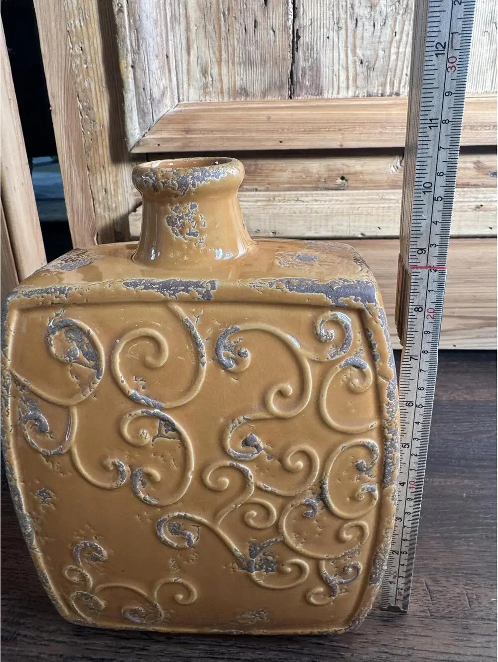 Home Decor | Yellow Decorative Table Vase | 1060